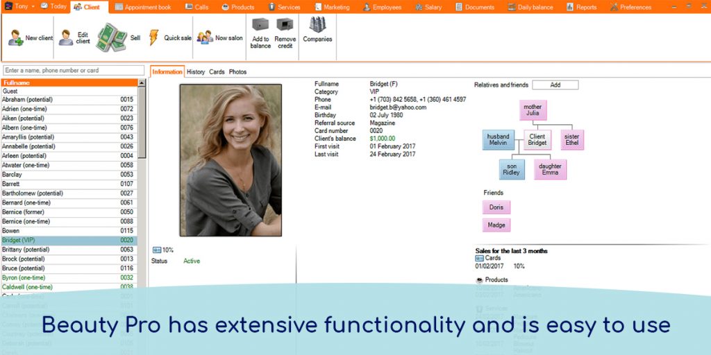 Best salon software. Beauty Pro Functionality and Benefits