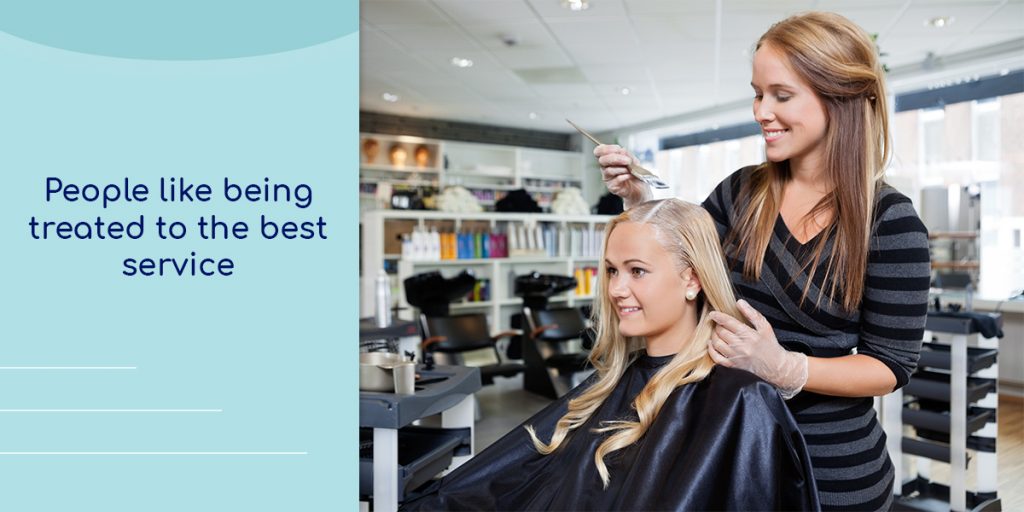 How to get more clients in a salon. Make a good first impression